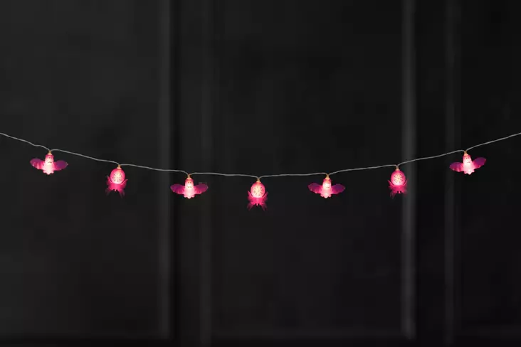 Valoketju LED Halloween Hämähäkki - Valosarjat - 6410416491974 - 1