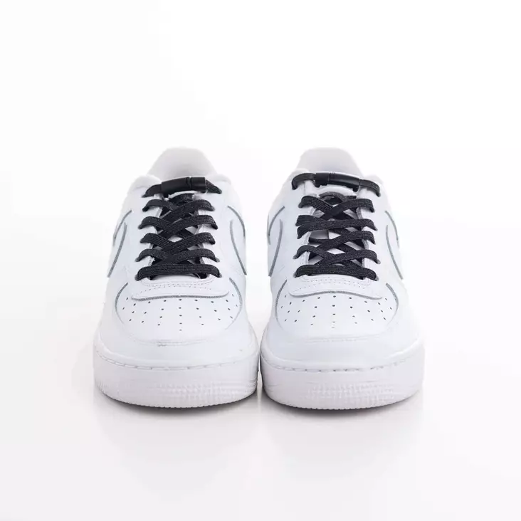 Venyvät kengännauhat - BLACK GLITTER - Kenkätarvikkeet - 6429810937124 - 1