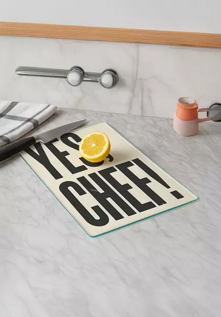 100% Karkaistu Lasi Leikkuulauta, Antibakteerinen, Helppo Puhdistaa, Liukumaton, 30x40 cm, Ei Astianpesukoneeseen - Keittiötyövälineet - 8684283732845 - 2