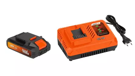 20V Li-Ion Akku+ laturi 20-40v Powerplus - Akut ja laturit - 5400338090905 - 1
