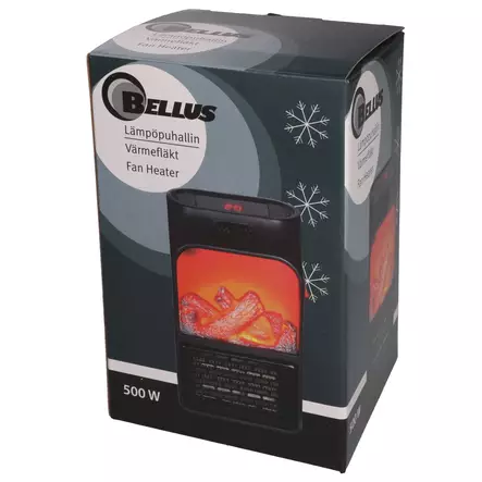 Minitakka 500W bellus l=C3=A4mp=C3=B6puhallin - Sähkötakat - 6410413218505 - 2