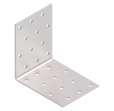 Naulauskulma Kuumasinkitty 80 x 80 x 60 - Naulauslevyt ja kulmaraudat - 4741280714275 - 1