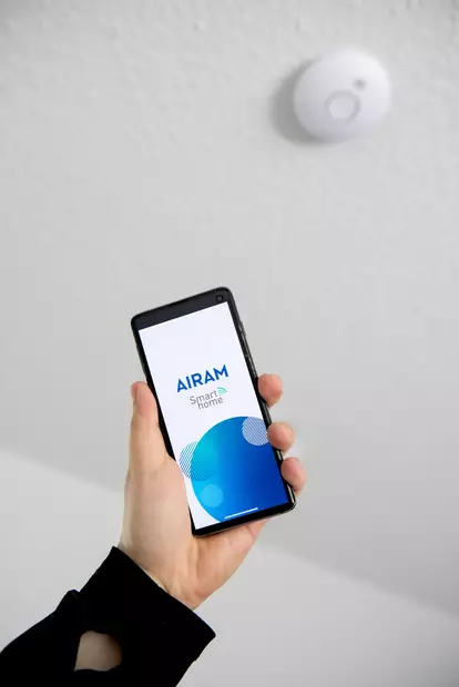 Palovaroitin SmartHome, Airam - Hälyttimet ja anturit - 6435200281265 - 2
