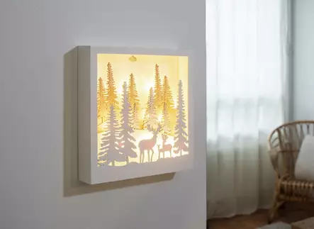 Siimes puinen poro-koriste - Valokoristeet ja valohahmot - 6435200280145 - 1