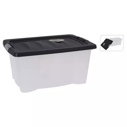 Säilytyslaatikko kannella 13 Litraa - Muovilaatikot ja säilytyslaatikot - 8720573387545 - 1
