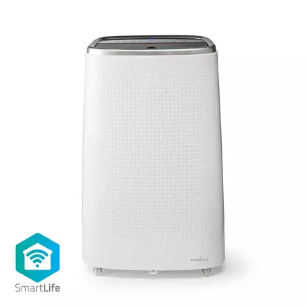 SmartLife 3-in-1 Ilmastointilaite | Wi-Fi | 14000 BTU | 120 m³ | Kosteudenpoisto | Android / IOS | 3 nopeusasetusta | 65 dB | Valkoinen - Tuulettimet ja ilmastointilaitteet - 5412810337125 - 1