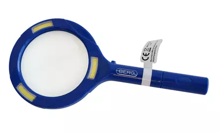 Suurennuslasi led-valoilla 1w, 3 x cob - Askartelumateriaalit ja tarvikkeet - 6430058416135 - 1