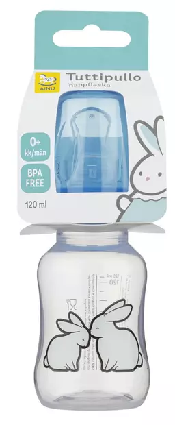 Tuttipullo PP Ainu 120 ml - Tutit ja tuttipullot - 6414504292405 - 1