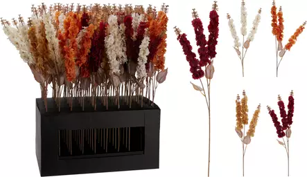 Koristeellinen tekokukkakimppu 70cm – pitkäikäinen ja helppohoitoinen sisustuksen kaunistaja - Tekokasvit ja tekokukat - 8721037528375 - 1