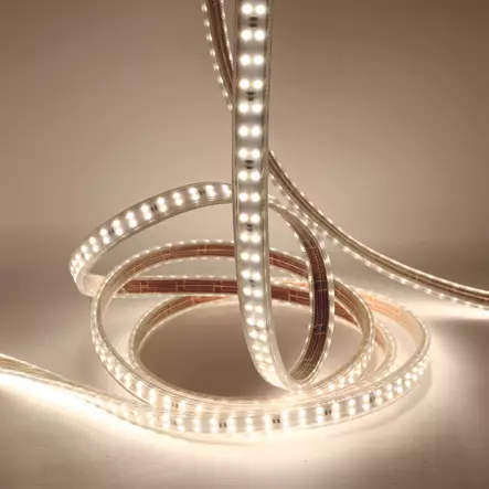 Finelectro Valonauha 230V kahvakelalla 15m 4000K 12W/m 1500lm/m - Valonauhat - 6418536030455 - 1