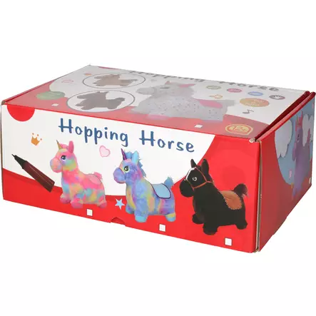 Hyppyhevonen 57 x 27 x 50 cm - Jumppa- ja liikuntalelut - 6410416383415 - 2