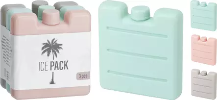 Kylmävaraajasetti 3 x 100 ml eväille ja kylmälaukkuun - Kylmälaukut ja termokset - 8721037393065 - 1