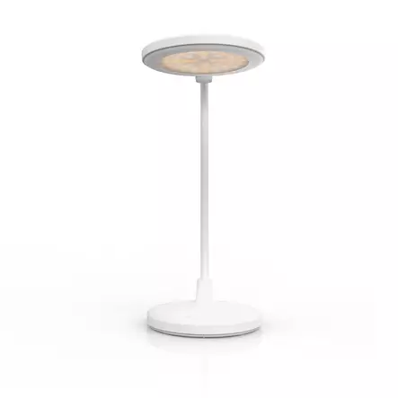 LED Pyötälamppu | Himmennettävä | Integroitu peili | 3 Valaisutapaa | 100 lm | Ladattava | Hipaisukytkin | Valkoinen - Lattia- ja pöytävalaisimet - 5412810475445 - 10