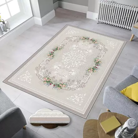Monivärinen eteisen matto käytävämatto 80x150 cm - 100% Polyesteri, Antibakteerinen, Konepestävä, 3D Digitaalinen Painatus - Pienet matot ja käytävämatot - 8682870051775 - 2