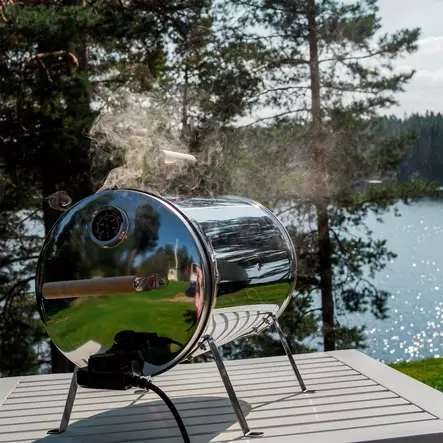Sähkösavustin 1100W Easy Cooking - Termostaatilla - Savustimet - 6418536012215 - 2