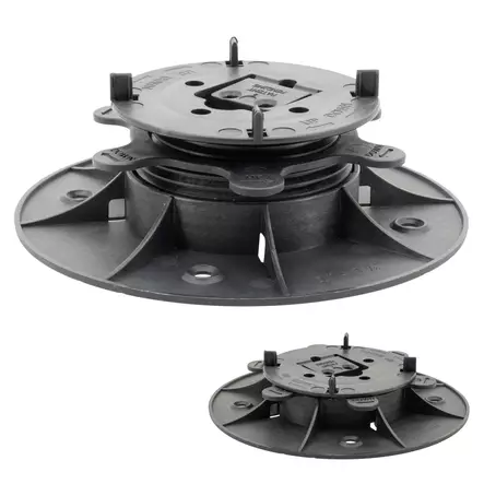 Terassijalka Säädettävä 25-40 mm - Clever Level (Max 500kg) - Terassijalat ja ruuvipaalut - 5903766968735 - 1