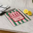 100% Karkaistu Lasi Leikkuulauta, Antibakteerinen, Helppo Puhdistaa, Liukumaton, 30x40 cm, Ei Astianpesukoneeseen - Keittiötyövälineet - 8684283732715 - 1