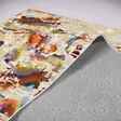 100% Polyesteri Matto 40x60 cm - Antibakteerinen, Konepestävä, Liukumaton PVC Alusta, Beige/Keltainen/Sininen/Punainen/Ruskea - Pienet matot ja käytävämatot - 8683742614555 - 4