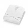 100% Puuvillainen Kylpytakki, Valkoinen, 240 gr/m², Koko M - Ylellinen ja Mukava Loungewear Valinta - Pyyhkeet ja kylpytakit - 8681875945065 - 2
