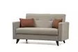 2-istuttava vuodesohva, beige, 151 cm leveä, mukava, monikäyttöinen -  - 19-19-8683742755395 - 4