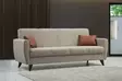 3-istuttava vuodesohva, beige, 207 cm leveä, kestävä, monikäyttöinen - Vuodesohvat - 8683742755555 - 3