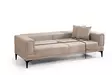 3-istuttava vuodesohva, vaaleanruskea, 230 cm x 95 cm x 77 cm, kestävä, monikäyttöinen - Vuodesohvat - 8684282484905 - 11