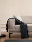 3-istuttava vuodesohva, vaaleanruskea, 230 cm x 95 cm x 77 cm, kestävä, monikäyttöinen - Vuodesohvat - 8684282484905 - 5
