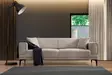 3-istuttava vuodesohva, vaaleanruskea, 230 cm x 95 cm x 77 cm, kestävä, monikäyttöinen - Vuodesohvat - 8684282484905 - 2