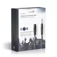 Balansoimaton Audiojohto | XLR 3-Pin naaras | 6.35 mm uros | Niklattu | 10.0 m | Pyöreä | PVC | Tummanharmaa | Pakkaus - Audiokaapelit - 5412810295425 - 69