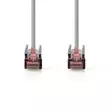 CAT6 Verkkokaapeli | RJ45 uros | RJ45 uros | S/FTP | 10.0 m | Pyöreä | LSZH | Harmaa | Label - Tietokone ja verkko - 5412810423545 - 10