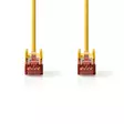 CAT6 Verkkokaapeli | RJ45 uros | RJ45 uros | S/FTP | 10.0 m | Pyöreä | LSZH | Keltainen | Label - Tietokone ja verkko - 5412810424085 - 10