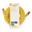 CAT6 Verkkokaapeli | RJ45 uros | RJ45 uros | S/FTP | 10.0 m | Pyöreä | LSZH | Keltainen | Label - Tietokone ja verkko - 5412810424085 - 66