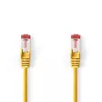 CAT6 Verkkokaapeli | RJ45 uros | RJ45 uros | S/FTP | 10.0 m | Pyöreä | LSZH | Keltainen | Label - Tietokone ja verkko - 5412810424085 - 1