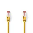 CAT6 Verkkokaapeli | RJ45 uros | RJ45 uros | S/FTP | 2.00 m | Pyöreä | LSZH | Keltainen | Kirjekuori - Tietokone ja verkko - 5412810278695 - 1