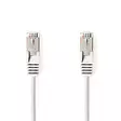 CAT6a verkkokaapeli | SF/UTP | RJ45 uros | RJ45 uros | 7.50 m | Pyöreä | PVC | Valkoinen | Panta - Tietokone ja verkko - 5412810325245 - 1