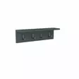 Seinähylly Anthracite 60x14,5x16,3 cm - Skandinaavinen Muotoilu, 100% Melamiinipinnoitettu Lastulevy, Monikäyttöinen - Seinähyllyt - 8681875809435 - 2