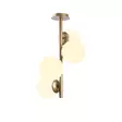 Kattokruunu, kulta, 32 cm, 53 cm, kestävä, elegantti, säädettävä - Katto- ja seinävalaisimet - 8681875742855 - 2