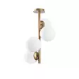 Kattokruunu, kulta, 32 cm, 53 cm, kestävä, elegantti, säädettävä - Katto- ja seinävalaisimet - 8681875742855 - 5