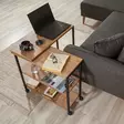 Sivupöytä, atlantic pine black, Kestävä, monikäyttöinen, siirrettävä - Sivu- ja apupöydät - 8682870773455 - 2
