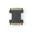 DVI-sovitin | DVI-I 24+5-Pin Naaras | DVI-I 24+5-Pin Naaras | Niklattu | Suora | PVC | Musta | Muovipussi - Tietokone ja verkko - 5412810298525 - 3
