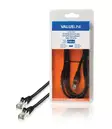 FTP CAT5e -verkkokaapeli RJ45 uros - RJ45 uros 2 m musta - Verkkokaapelit - 5412810198795 - 1