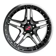 GT Black Polished Chrome Rivets 8x18 - 18-tuumaiset - BARB01045 - 2