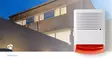 Hämäyssireeni | IP44 | Paristokäyttöinen | Ulkotila | Oranssi / Valkoinen - Avaimen paikantimet - 5412810269655 - 90