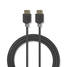 High Speed HDMI Kaapeli Ethernet | HDMI liitin | HDMI liitin | 4K@30Hz | ARC | 10.2 Gbps | 15.0 m | Pyöreä | PVC | Antrasiitti | Laatikko - HDMI-kaapelit - 5412810264445 - 9