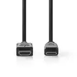 High Speed HDMI Kaapeli Ethernet | HDMI liitin | HDMI Mini | 4K@30Hz | 10.2 Gbps | 2.00 m | Pyöreä | PVC | Musta | Laatikko - HDMI-kaapelit - 5412810289905 - 10