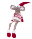 Hiiri istuva 64 cm Winteria - Joulukoristeet ja -tekstiilit - 6410416077215 - 5