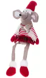 Hiiri istuva 64 cm Winteria - Joulukoristeet ja -tekstiilit - 6410416077215 - 4
