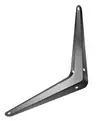 Hyllykulma 250 mm x 300 mm ruskea - Hyllynkannattimet ja seinäkiskot - 6417077896575 - 1