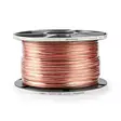 Kaiutinkaapeli | 2 x 2.50 mm² | Kupari | 100 m | Pyöreä | PVC | Läpikuultava | Kela - Audiokaapelit - 5412810312245 - 69