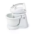 Käsivatkain | 200 W | 5 nopeusasetusta | Turbo-ominaisuus | Kääntäminen Bowl / 2 taikinakoukkua / 2 vatkainta | Harmaa / Valkoinen - Tehosekoittimet ja vatkaimet - 5412810330225 - 1